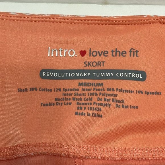 Intro Skort Tennis Golf Pickleball Women's Sz Medium Pull on Shell Tummy Control - Picture 6 of 7